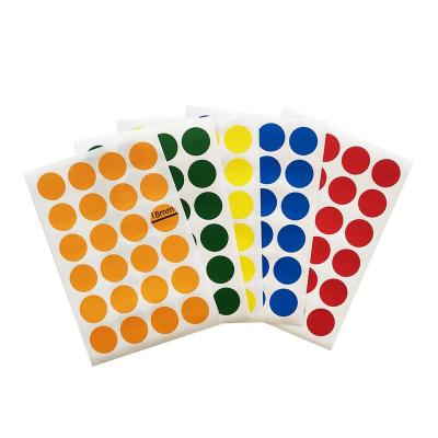 China Other 2022Dot Sticker Design Label Personalized Dot Label Color Printing Dot Sticker for sale