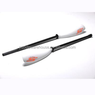 China SHAEN unisex factory wholesale carbon fiber kayak paddle 2 pieces fit cheap sip paddle for sale