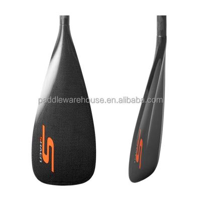 China SHAEN Unisex SUP Rack Paddle CarbonFiber 1 Piece Shaft T700 SUP Paddle for sale