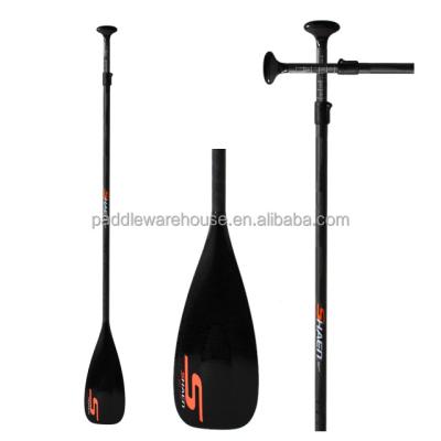 China SHAEN Unisex Hot Sale SUP Stand Up Paddle Carbon Fiber 2 Piece Shaft Adjustable SUP Paddle for sale