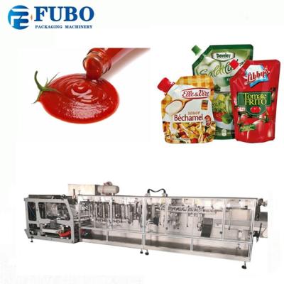 China CLOTHING Baby Food / Jelly Gel / Enzymes Stand Up Pouch Bag Filling Machine for sale