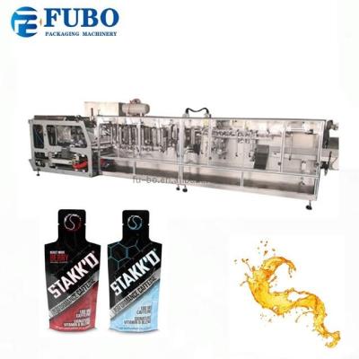 China Hign speed HFFS doypack sis sports energy gel packing machine for sale