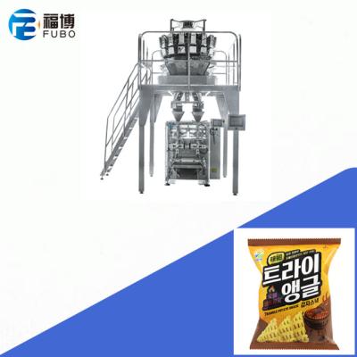 China FBV-420D food puffed snack pouch weighting packing machine for sale