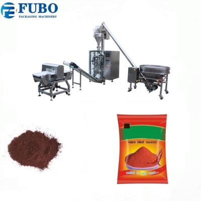 China VFFS Food Pillow Pouch Wheat Flour Powder Packaging Machine Packing For Spices By Auger Filler for sale