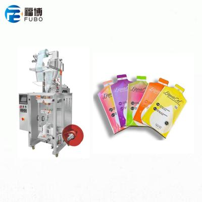 China Food Bottle Shaped Pouch Packing Machine For Hotel Shampoo for sale