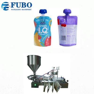 China food hand spout pouch feeding filling capping machine/doypack filling capping machine for sale