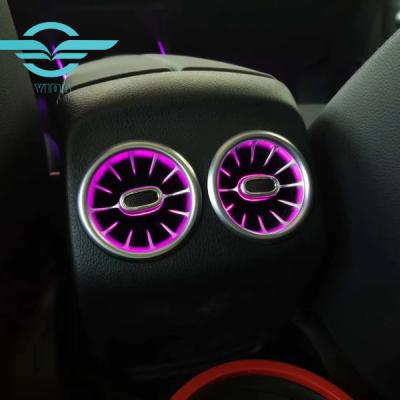 China Car Turbo Interior Ambient Light Rear Vents Ambient Turbo Air Vent Outlet Light For Mercedes Benz G Class 64 Colors With Multicolor for sale