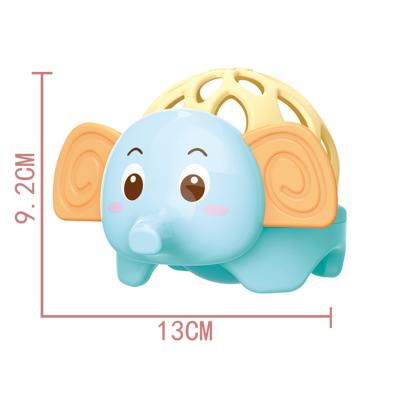 China Musical Toy 2021 Wholesale Supply Soft and Safe Toy for Baby Infant Teeth Cute Animal Rattle Newborn Gift Sets Baby Teether Set Rattle for sale