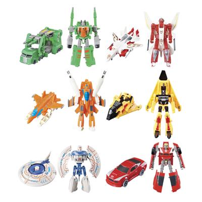 China DIY TOY Cheaper Price Kids Deformation Various Plastic Transformation Robot Toys Super Warrior DIY Shapeshifting Cars for sale