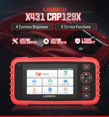 China New Product Diagnostic Code Reader LAUNCH CRP129X Automotive Fault Code Reader LAUNCH CRP129X Crp129e Diagnostic Tools PK Launch 129 Professional for sale