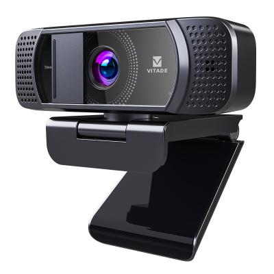 China Computer Meeting Laptop PC 1080P HD Webcam with Microphone and Privacy Cover Vitade 672A USB Desktop Web Camera Facecam Video Cam for Streaming for sale