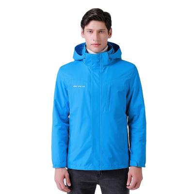 China New Coming Waterproof Men 3 In 1 Winter Warm Fleece Liner Ski Jacket for sale