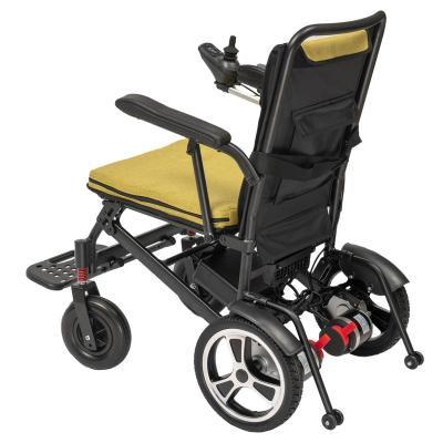 China Folding Wheelchair Electric Power Wheelchairs Electric Control Portable Wheelchair For Elderly Disable Elderly for sale