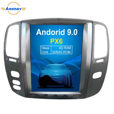 China AOONAV Car GPS Video For Lexus LX470 Car GPS Navigation Multimedia Player 2002-2007 Fit Air Condition Car GPS Radio 4K Video LX470 for sale