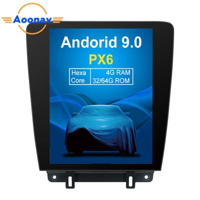 China AOONAV Vertical Screen Android 9.0 Gps Car Stereo DVD Player For Ford Mustang Mustang 2010-2014 for sale