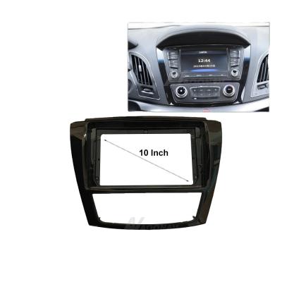 China 10 Inch Car Fascia Panel Auto Radio Multimedia Radio Installation For JAC Refine S5 2015 Car DVD Player Refining Installastion Surround Trim View for sale