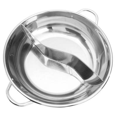 China Viable Hot Induction Cooker Separation Stainless Steel Polishing Pot Soup Cooking Pot for sale