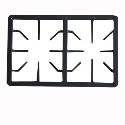 China Viable Wholesale Custom Gas Cooker Spare Parts Cast Iron Pan Support Gas Hob Oem Gas Stove Accessories for sale