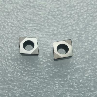 China Metallurgical Tool CBN Insert Hardened Steel Insert CCMT CCMW CCGW060204-2 Continuous Rotation Machining , Bearing Steel High Manganese Steel for sale