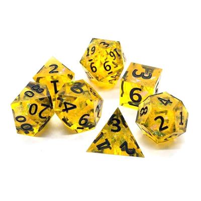 China D4 D6 D8 D10 D12 D20 D Custom Resin Dice Set D4 D6 D8 D10 D12 D20 D Dies RPG Resin Dungeons and Dragons Dies RPG Custom % DND for sale