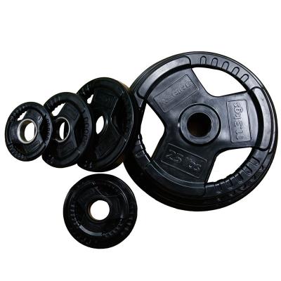 China Home Anti-Slip Rubber Cast Iron Weight Plates Adjustable Workout Dumbbell Barbell Set for sale