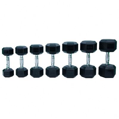 China Anti-Slip Home Gym Equipment Adjustable Exercise Women Cast Weights Female 7.5Kg 35 Pound Dumbbell for sale