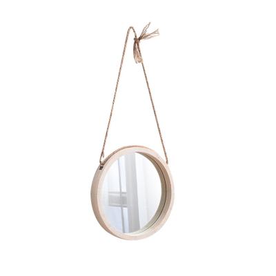 China Hot Sale Custom Nordic Style Round Mirror 30x30cm Hanging Home Decoration Mirrors for sale