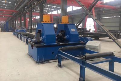 China HYJ-80 H Beam Welding Machine Flange Hydraulic Straightening Machine H Beam Line for sale