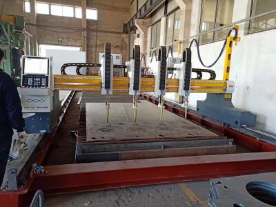 China GSD-4000 CNC Plasma Cutting Machine CNC Flame Cutting Machine 4000 - 10000mm/Min for sale