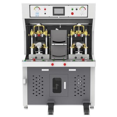 China Factory Electronic Control Systems PLC Controlled Film Center Toe Cap Setting Attcahing Machine Hot Shoe Making for sale