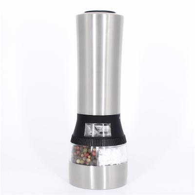 China 2 Viable in 1 Dual Salt Combo Electric Pepper Grinder for sale