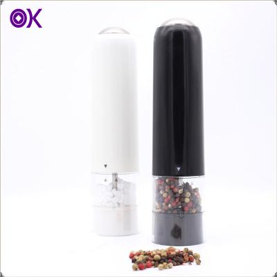 China Viable Soft Touch Electric Pepper Mill Grinder for sale