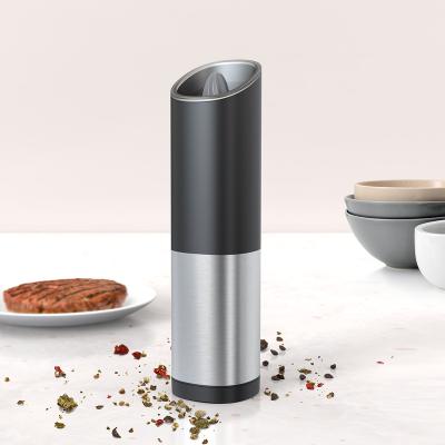 China New Car Quadrate Electric Gravity Salt and Pepper Grinder for sale