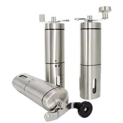 China New Viable Manual Stainless Steel Triangular Coffee Grinder for sale