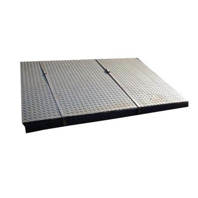 China Embossed Decoration Medicine Construction China Factory Steel Plate Construction Checkered Price For Stairs Diamond Plate for sale