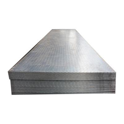 China Non-slip diamond construction plate of standard size checkered steel plate 304 torn plate construction decoration medicine for sale