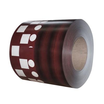 China New Design High Tech Cold Rolled Printing Color Advertising Coated Coils Which Can Be Used For Sandwich Panels for sale