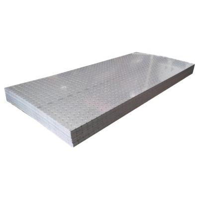 China Metal Covering Drop Shipping 5005 Anti Skid Plate 14 Gauge Pedal Plastic Checkered Steel Metal Plate for sale