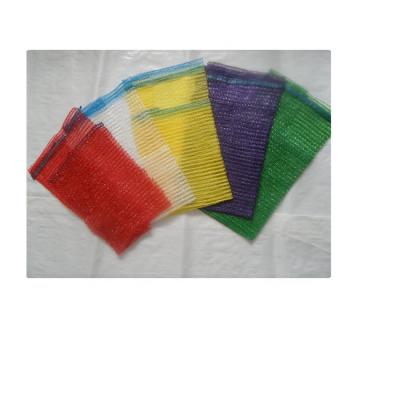 China Agriculture pp woven transparent raschel mesh bag factory for sale