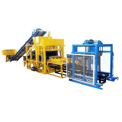 China QTJ4-25 approved Flyash Bricks Making Machine automatic concrete from China Te koop