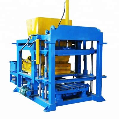 China Cheapest hot sale QT4-25 fully automatic cement brick making machinery for sale