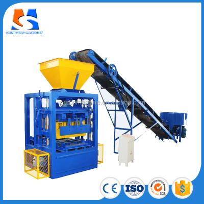 China price QTJ4-26 hollow Concrete Bricks Making Machine cement block price from Shengming for sale