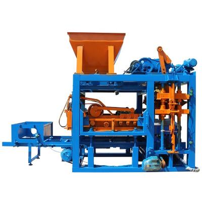 Cina QTJ4-25 automatic cement concrete brick making machine price in vendita