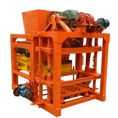 China QTJ4-25 fully automatic fly ash brick making machine for sale Te koop