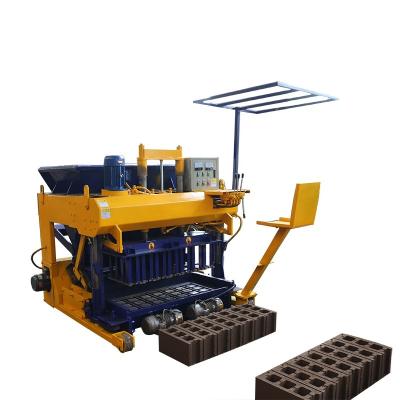 Cina mobile egg laying cement brick block making machinery for sale in vendita