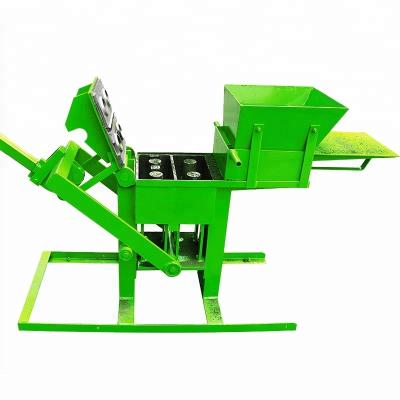 China Small business SHM2-40 manual soil cement block making machine for sale