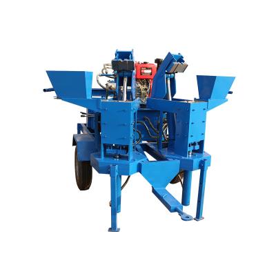 China HM2-20M m7mi twin Interlocking Bricks Machine block machinery for sale for sale