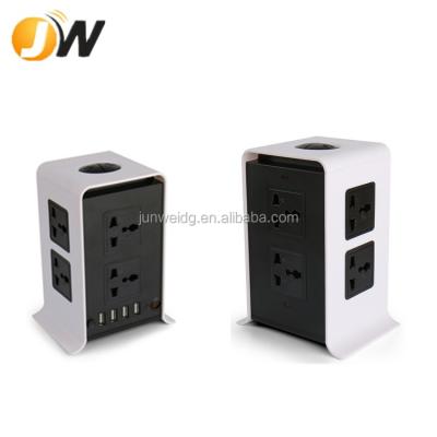 China 4 Power USB Charging Ports New USB Ports Extension Plug Smart Vertical 4 Way Charging USB Charging Ports 8 for sale