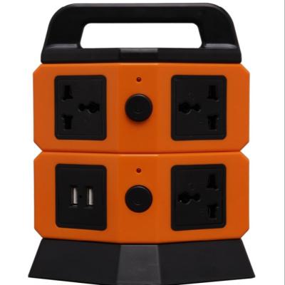 China Multiple High Quality Universal AC Outlet Socket , Vertical Extension Power Socket Outlet for sale