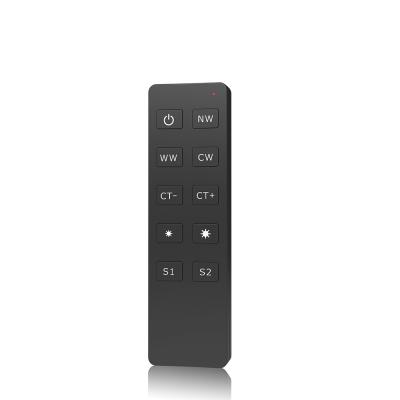 China Skydance R2 10 Key RF2.4g Remote Control Wireless Controller CCT LED For Dual Color Led Strip CW+WW Dimmers L135*W40*H11mm for sale